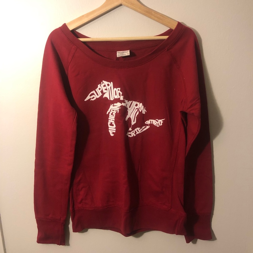 Michigan Crew Neck Sweatshirt
